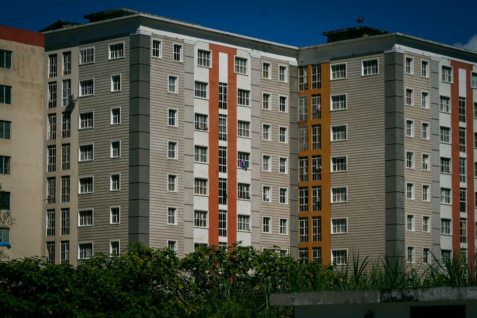 Conjunto residencial de apartamentos